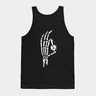 Pen and paper ok sign rescue throw Tank Top